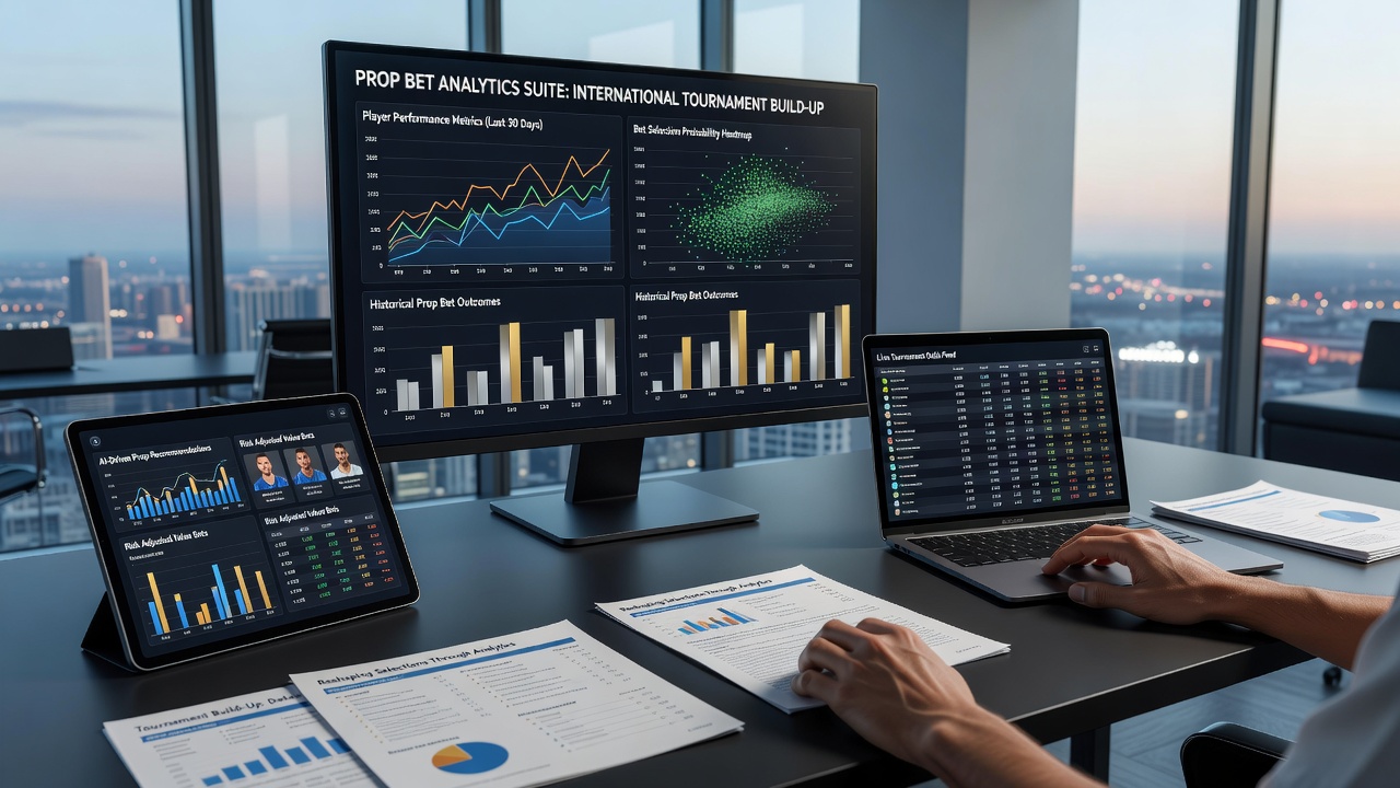 Bettors reviewing interactive charts on mobile devices during tournament preparation periods