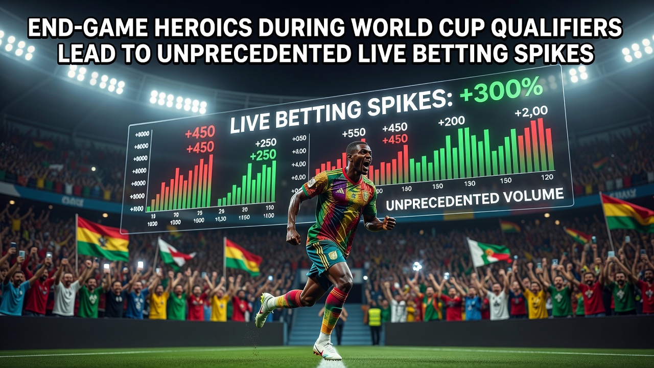 Close-up of a smartphone screen showing live betting odds updating during a football match
